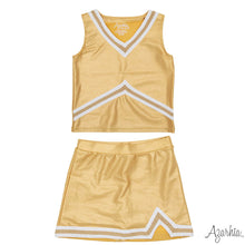 Shimmer Cheer Suit - Gold