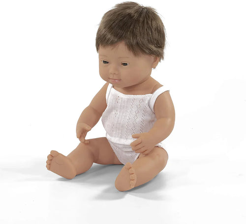 Down Syndrome Doll - Brown Hair