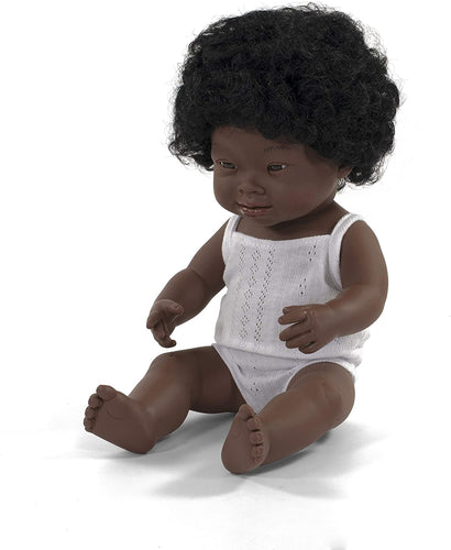 Down Syndrome Baby Doll - Black Hair