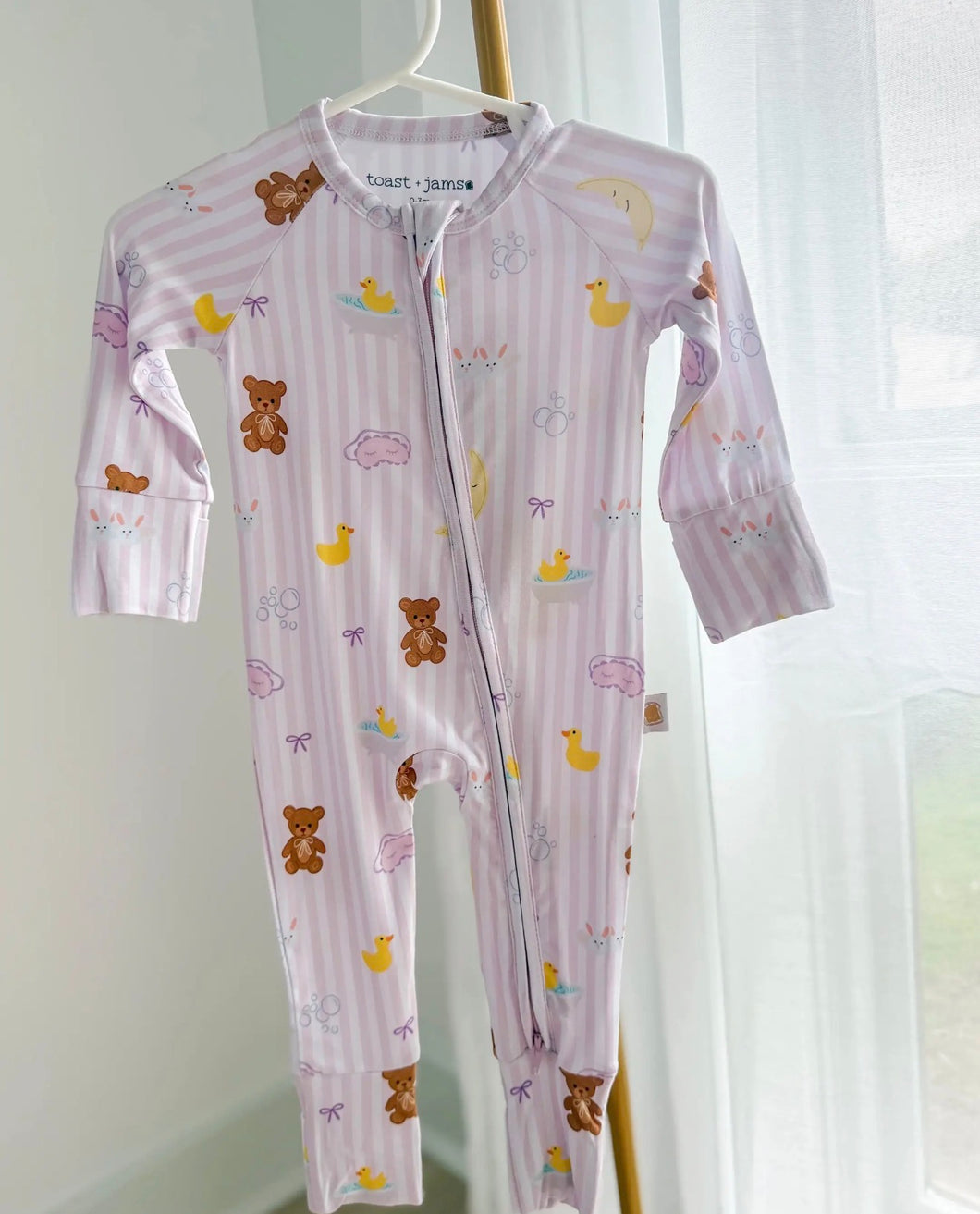 Bathtime Bows Zip Jam