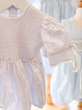 White Smocked Bodice Nikki Bubble