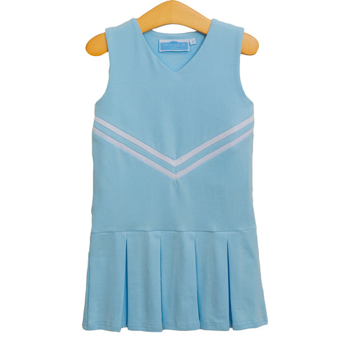 Cheer Uniform Dress -  Light Blue