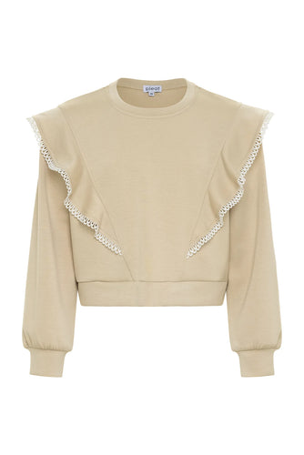 Livvy Sweatshirt - Beige