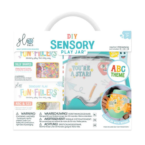 DIY Sensory Jar Play Set - ABCs