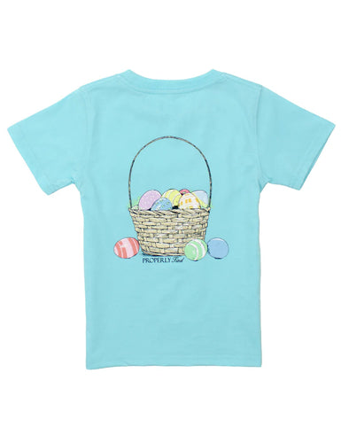 Easter Basket Tee - Arctic