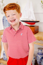 Richmond Red Sumner County Stripe Prim & Proper Polo