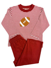 Maroon Stripe Football Pant Set