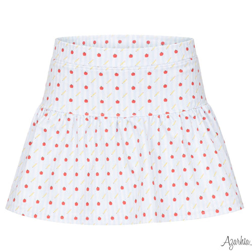 Gathered Skort - Apples