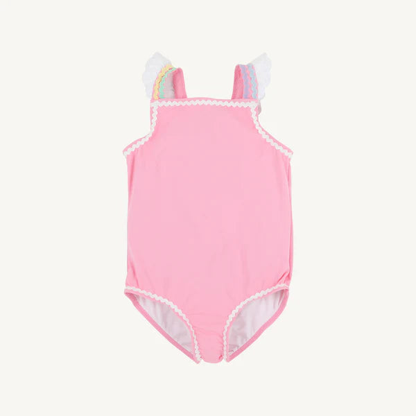 Long Bay Bathing Suit - Hamptons Hot Pink