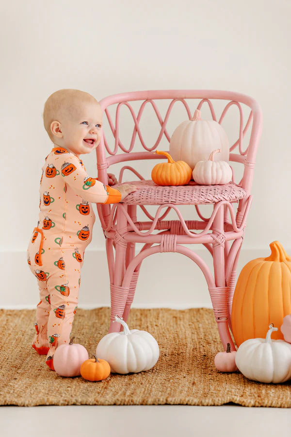 Knox's Night Night Footed - Pumpkin Spice