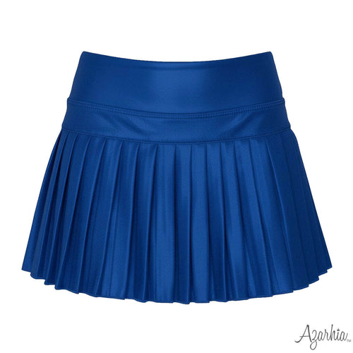 Mini Pleated Skort - Royal Blue Shimmer