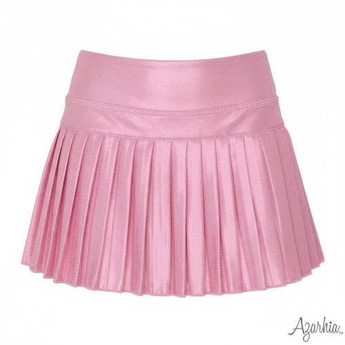 Mini Pleated Skort - Pink Shimmer