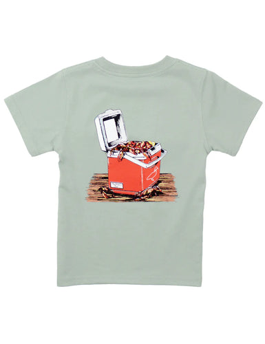 Crawfish Cooler Tee - Chrome Grey