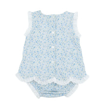 May Flowers Bloomer Set W/ Lace