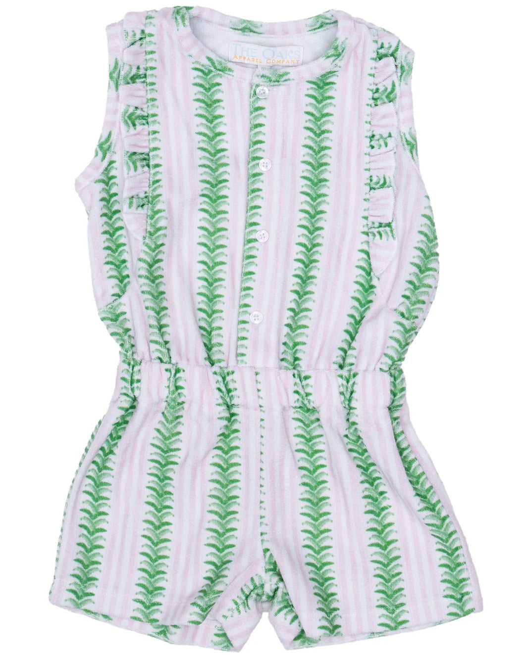 Cabana Banana Terry Cloth Kinsley Romper
