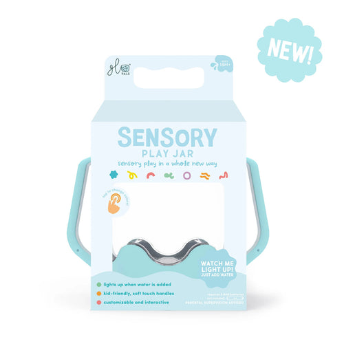 Glo Pals Sensory Play Jar - Frosty