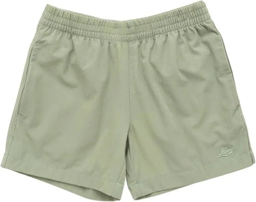 Olive Green Performance Play Short