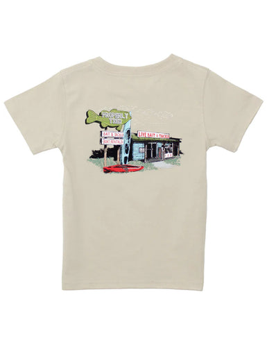 Bait Shop Tee - Linen