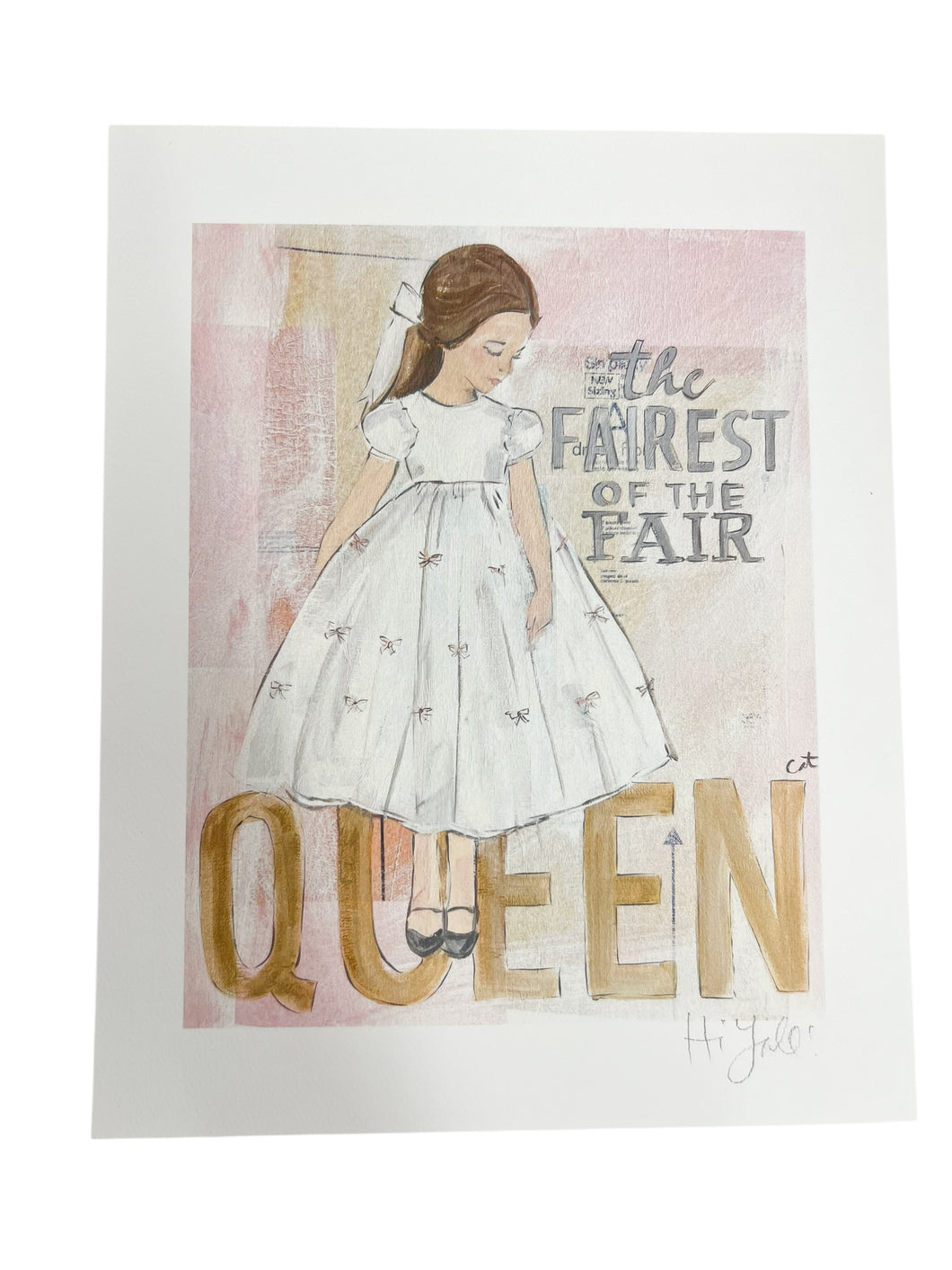 Fairest of the Fair Print