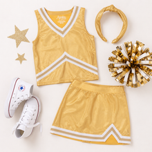 Shimmer Cheer Suit - Gold