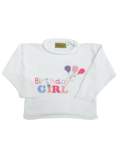 Birthday Girl Rollneck Sweater