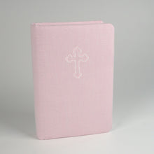 Baby's First Bible - Pink Micro Stripes