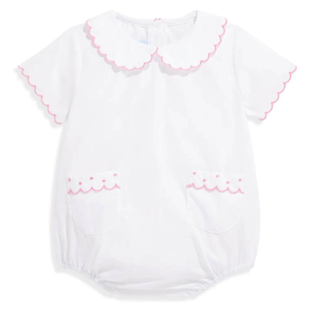 Pink Ande Embroidered Pocket Bubble