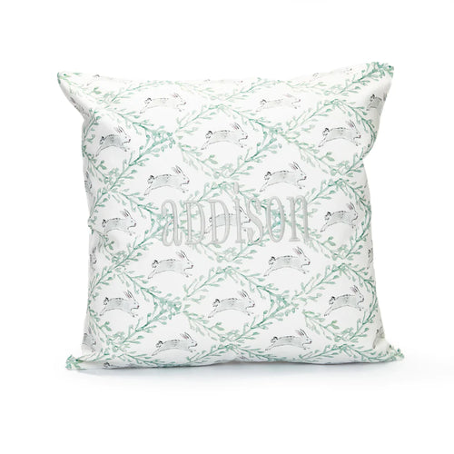 Bunny with Lattice Pillow