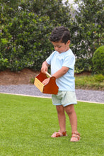 Green Stripe/Light Blue Thomas Short Set