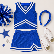 Shimmer Cheer Suit - Royal Blue