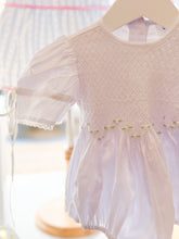 White Smocked Bodice Nikki Bubble