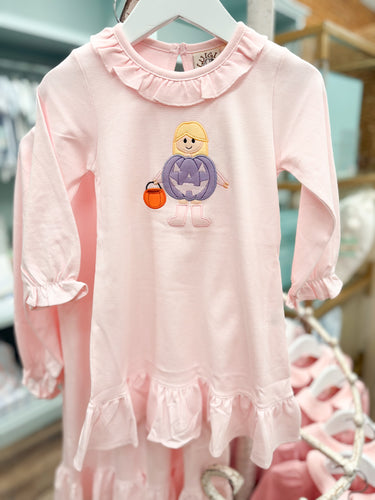 Trick or Treat Girl Stripe Dress