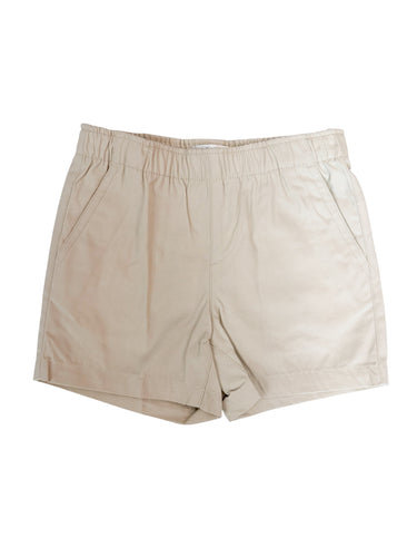 Stone Elastic Wasit Twill Shorts