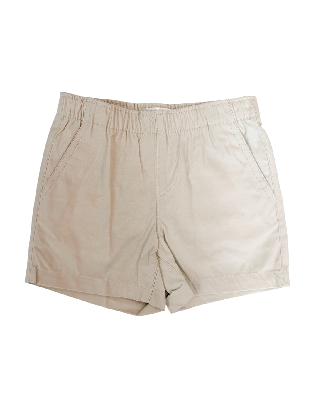 Stone Elastic Wasit Twill Shorts