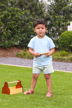 Green Stripe/Light Blue Thomas Short Set