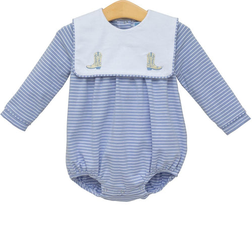 Boots Embroidered Bubble