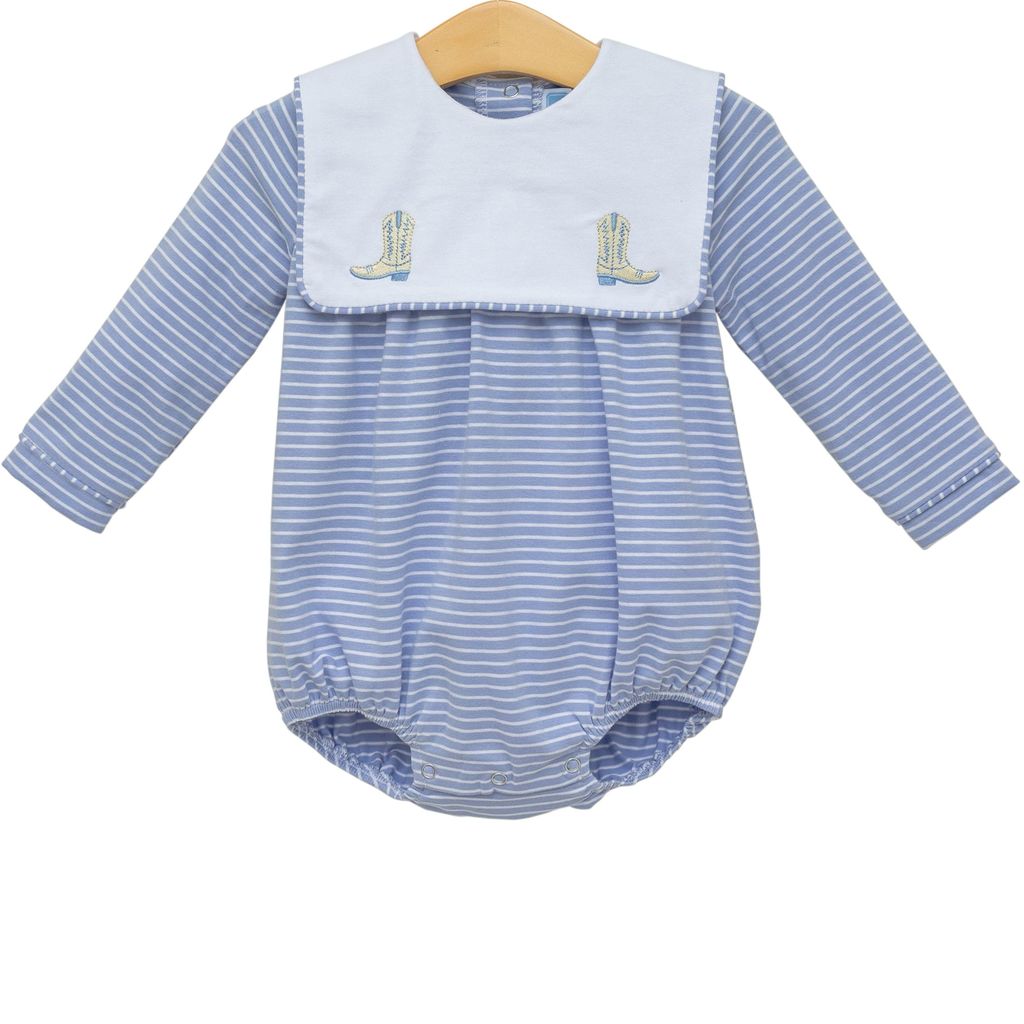 Boots Embroidered Bubble