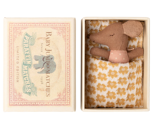 Rose Sleepy Wakey Baby Mouse in Matchbox