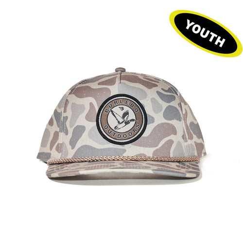 Classic Deer Camo Circle Mallard Youth Cap