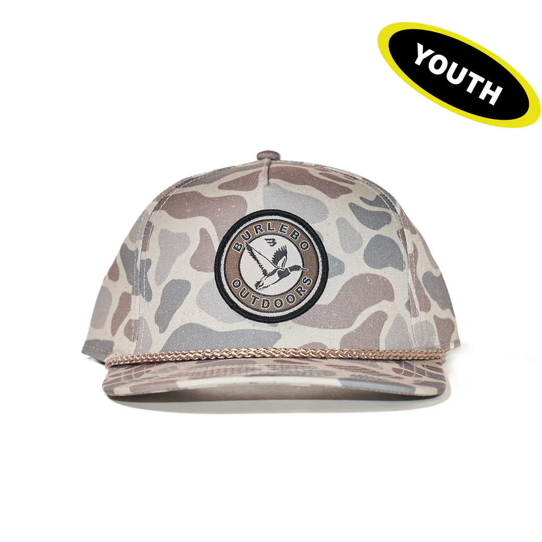 Classic Deer Camo Circle Mallard Youth Cap