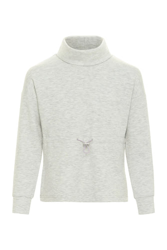 Nell Top -  Grey/Lilac Cozy