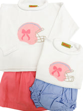 Bow Football Helmet Rollneck Sweater