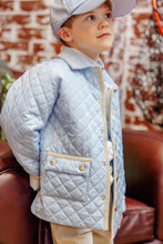 Caldwell Quilted Coat - Barrington Blue