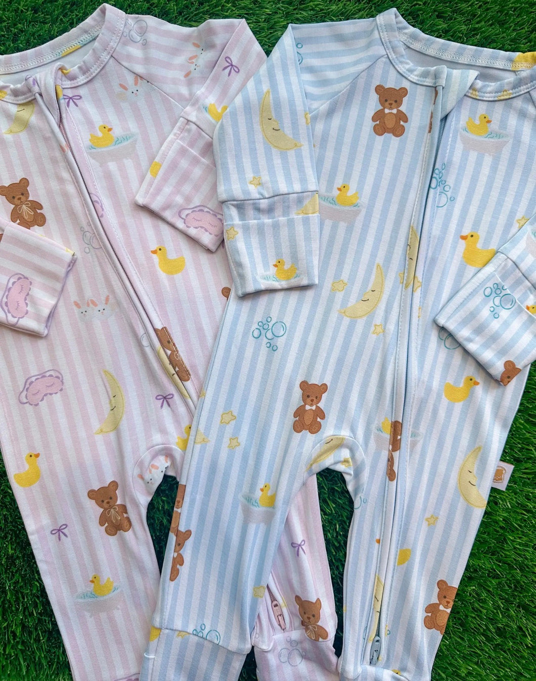 Bathtime Bows Zip Jam