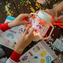 DIY Sensory Snowglobe Gift Set