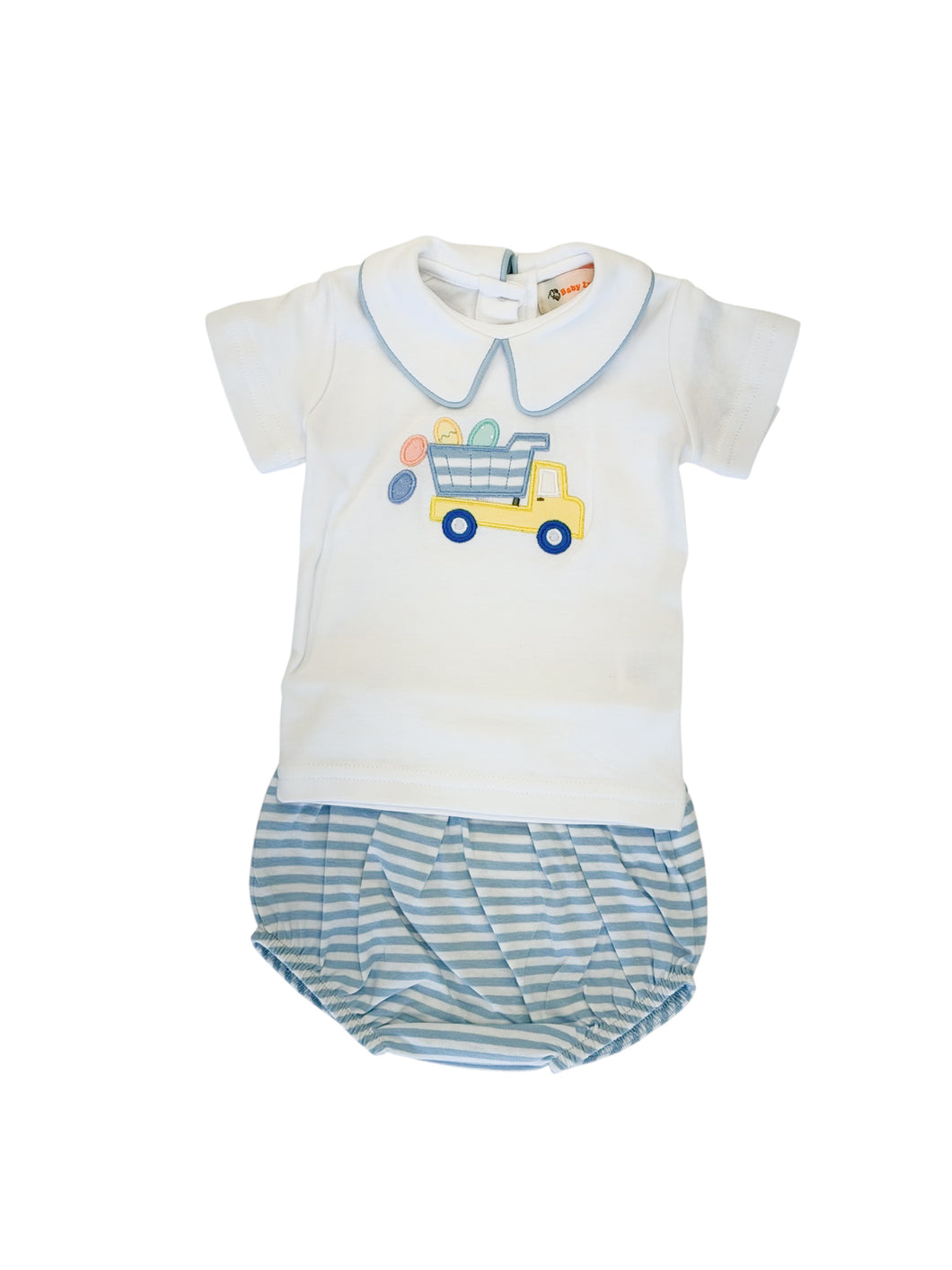 Easter Dump Truck Diaper Set