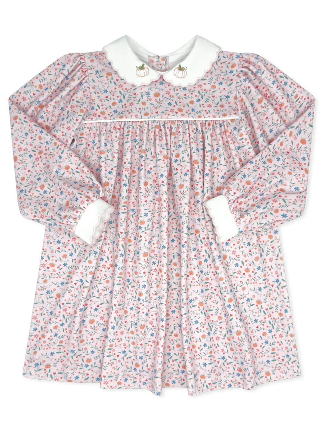 Pumpkin Grove Floral Memory Making Dress