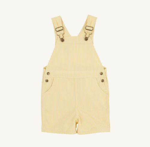 Lake Worth Yellow Stripe Chapman Choo Choo Overalls