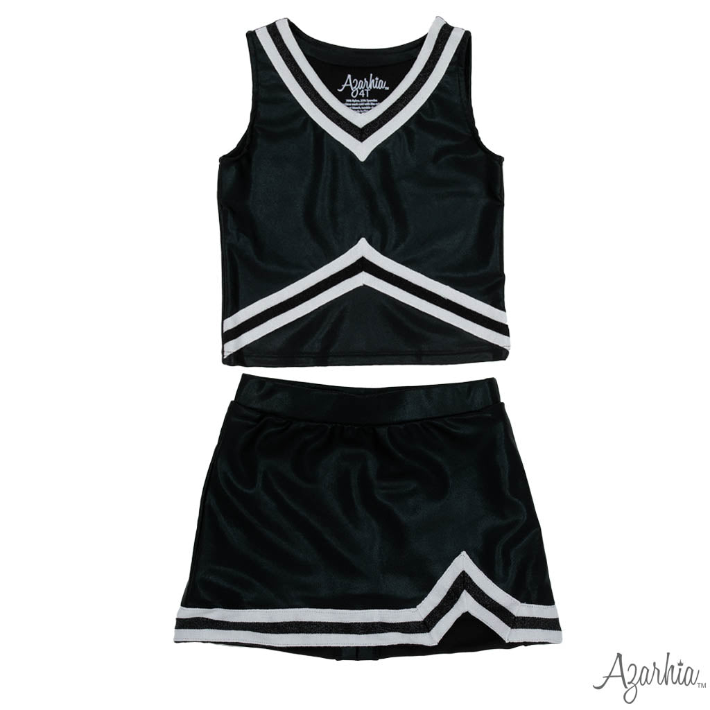 Shimmer Cheer Suit - Black