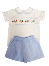 Airplane Smocked Short Set